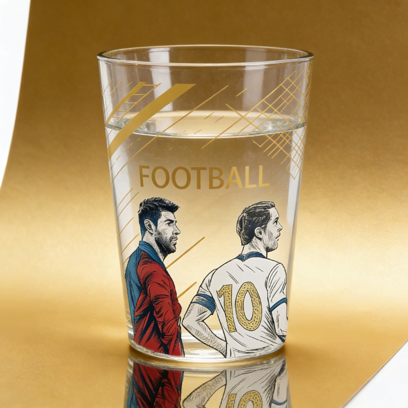Design Barware World Football Beer Glass Cup Soccer Party Supplies Glass Victory Toast Beer Mug
