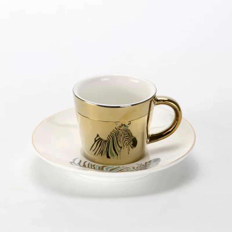 Electroplated Mirror Reflection Cup Gift Coffee Cup
