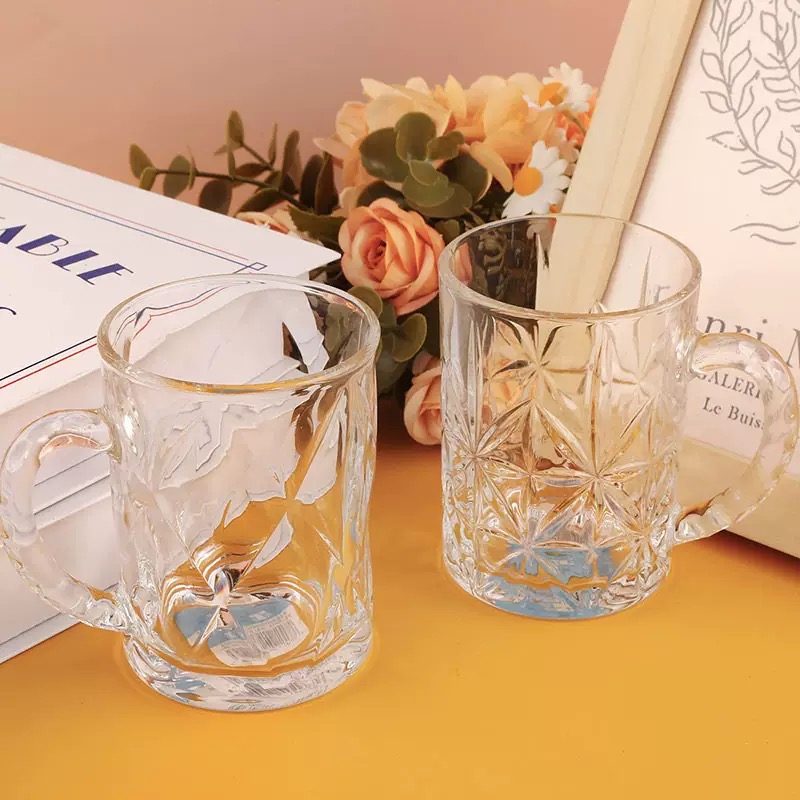 Transparent clear Whisky Beer Glass Glass Beer Mug Craft Beer Glass for Party