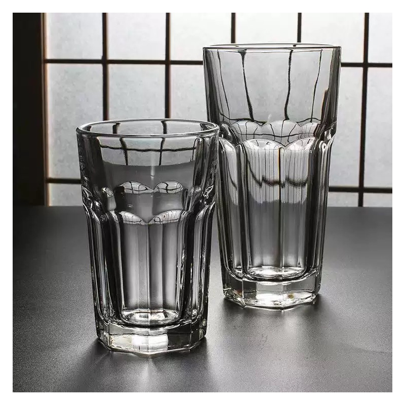 Transparent Glasses Home Large Party Beer Drink Juice Glass Cups