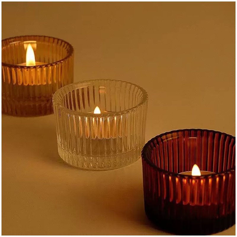  Borosilicate Glass Container Glass Candle Jars for Candle Making