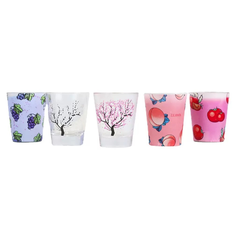 Custom Logo Disposable Cold Drinking Color Changing Party Reusable Magic Glass Beer Cups