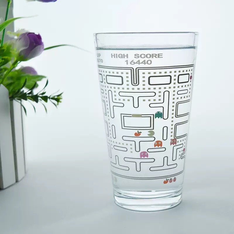 Magic Cold Sensitive Custom Sublimation Cold Color Changing Glass Cup for Drinking Juice Water Milk Beer Water Pint Glasses