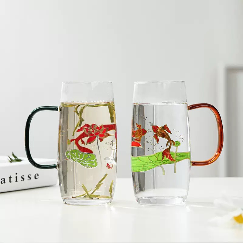 Heat Sensitivity Color Changing Glasses Cups Design Magic Beer Glass Mugs