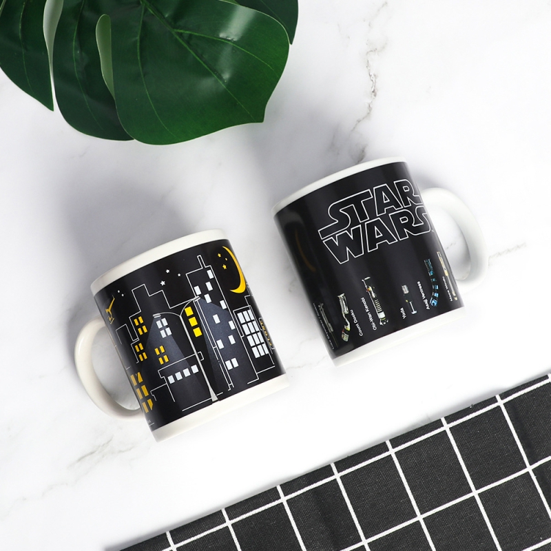 Custom Heat Color Changing Mug Ceramic Cups for Sublimation Magic Mug