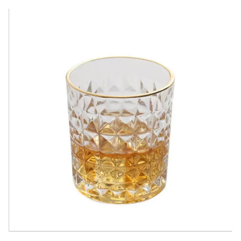 Grade Transparent Shape Heavy Base Glassware Vodka Wine Beverage Cup for Party