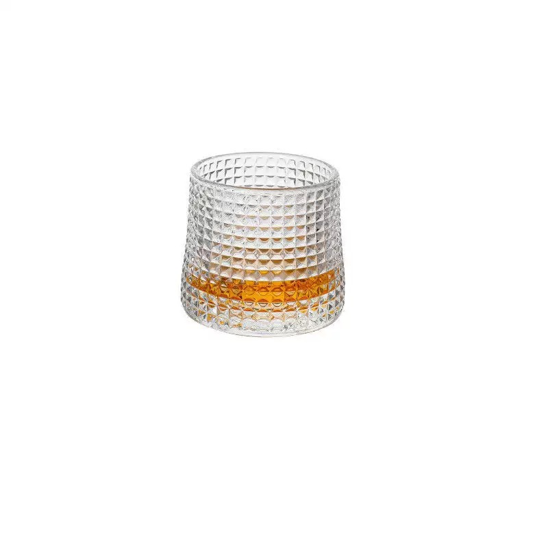 Handmade Classic Crystal Whiskey Glass Luxury Stocked Clear Rocks Glass Competitive Price Shot Glass for Wine