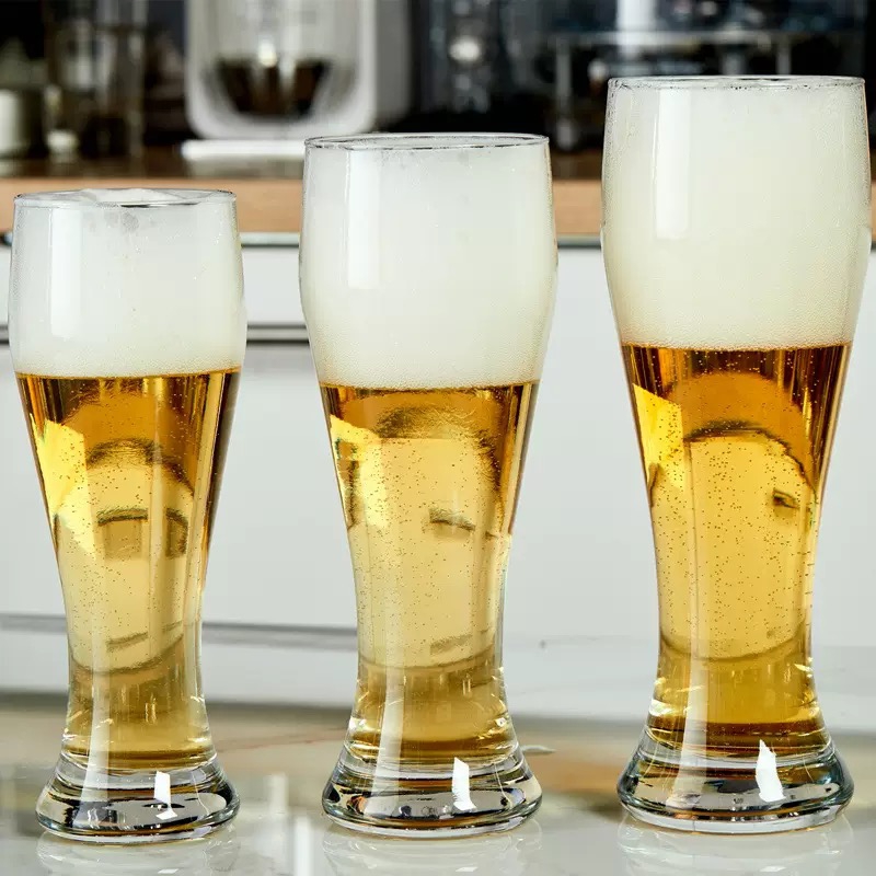 Drinking Beer Glass Drinking Tasting Set Beer Glasses for bar at Home Beer Glass Cup