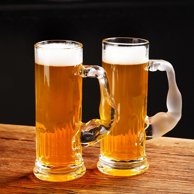Hercules beer glass